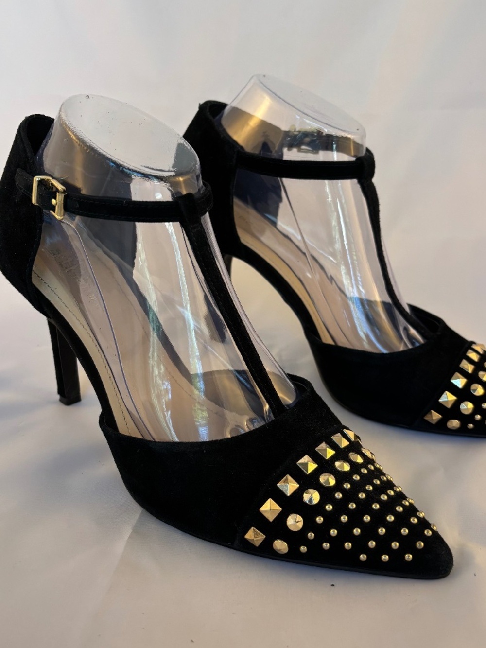BCBGeneration studded suede shoes